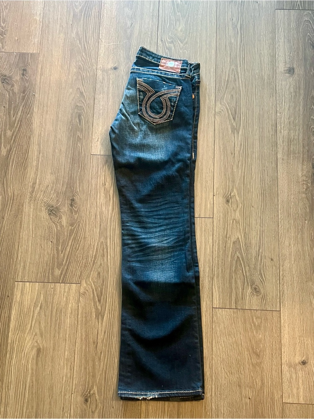 Big Star Women's Dark Blue Straight Leg Jeans
